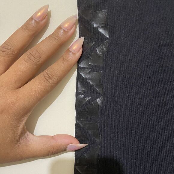 Lululemon Wunder Under Aztec Print Side Panel Full Legging 2 Pants Black - Picture 3 of 12